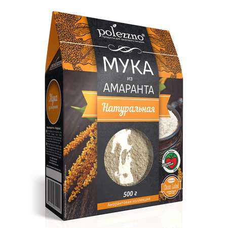 Мука Polezzno амаранта 500г