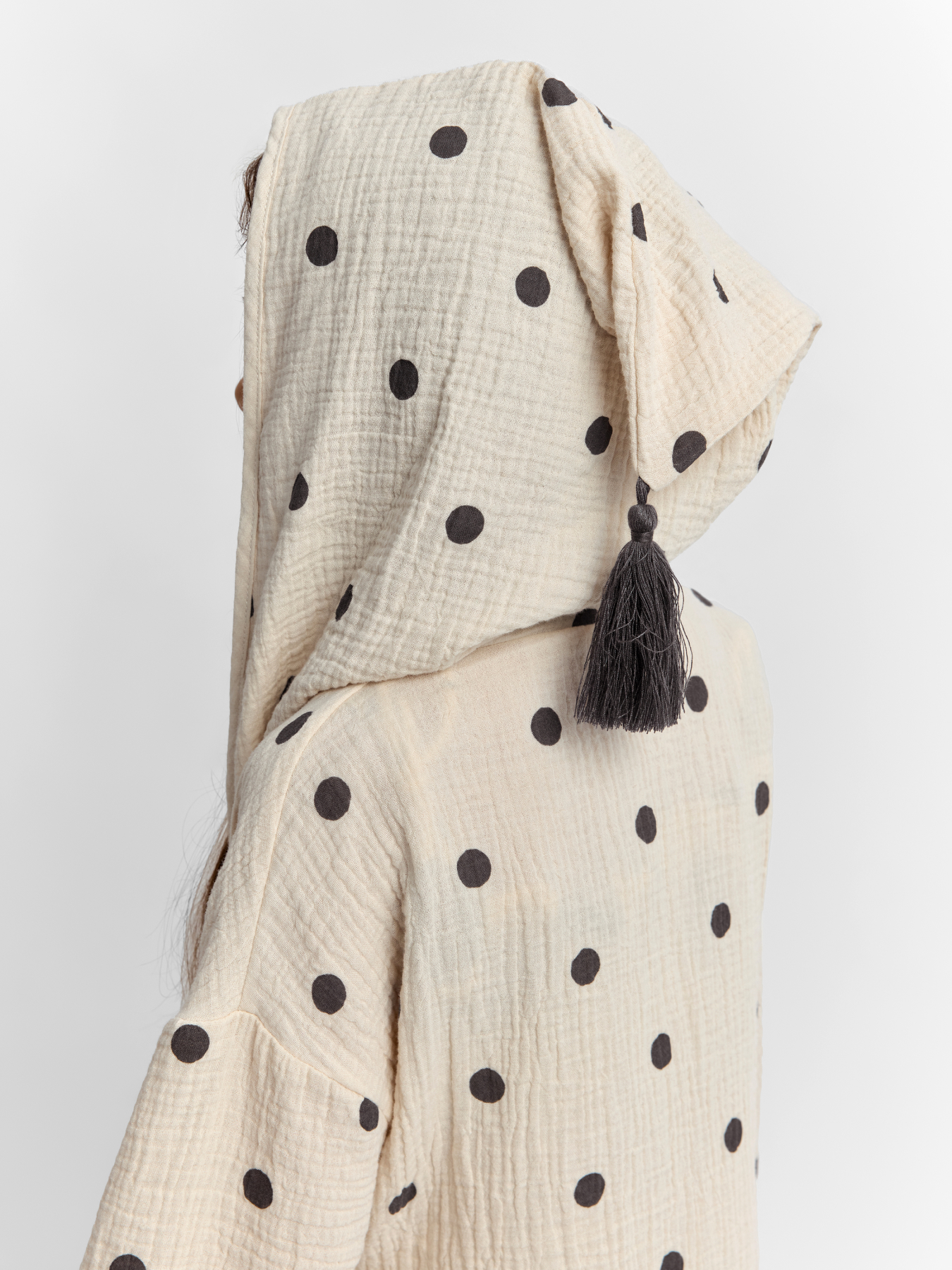 Халат Happy Baby 88129-0_beige-with-dots - фото 3
