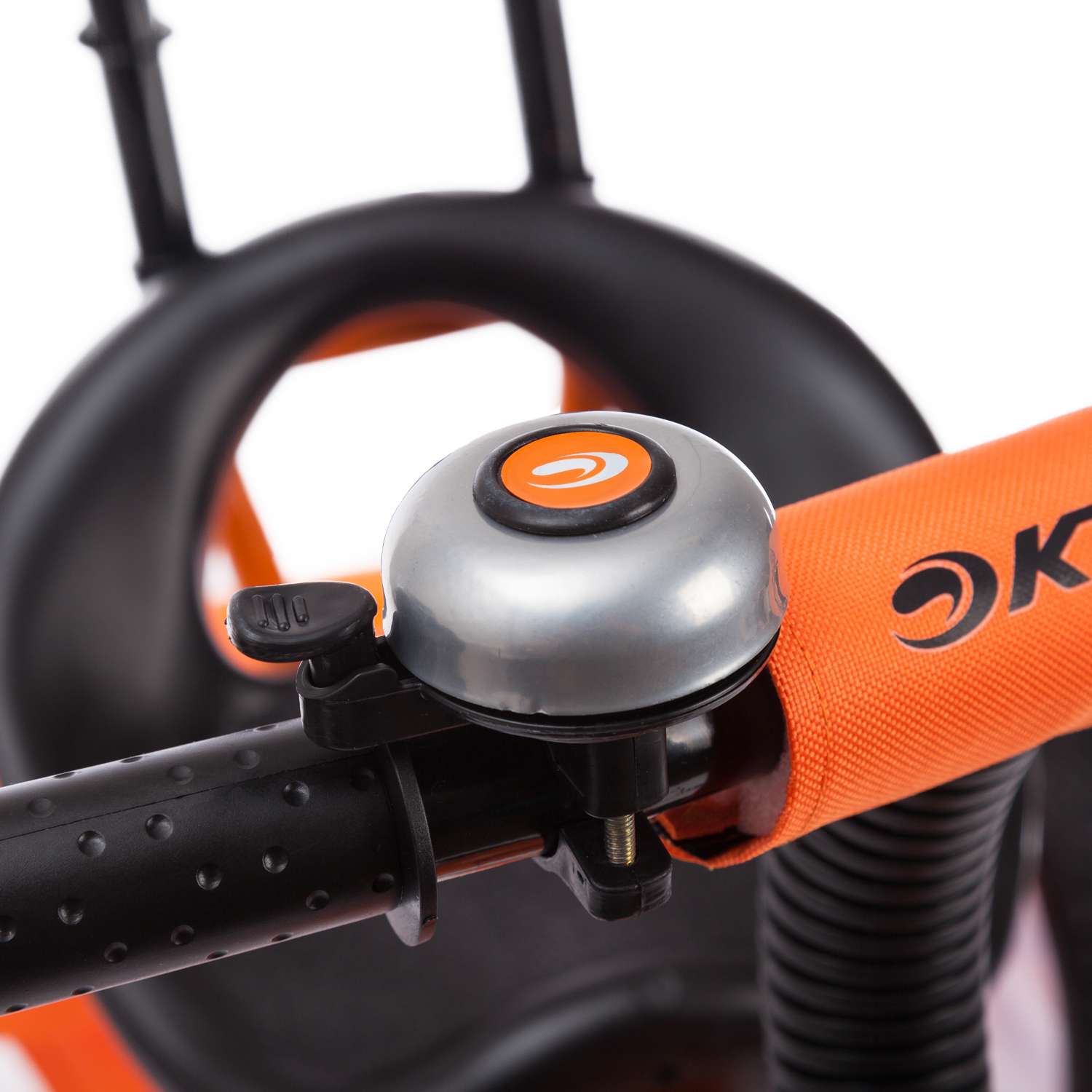 Велосипед трехколесный Kreiss с тентом Оранжевый - фото 13