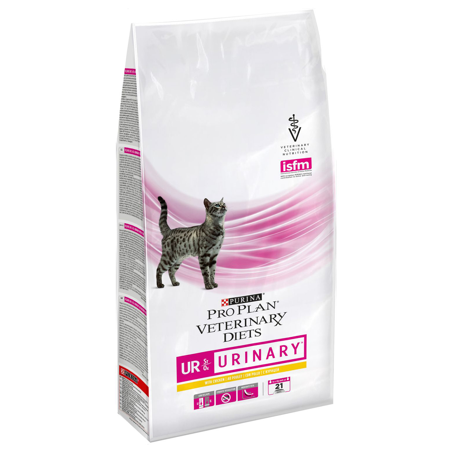 Корм для кошек Purina Pro Plan Veterinary diets UR при МКБ курица 1.5кг - фото 1