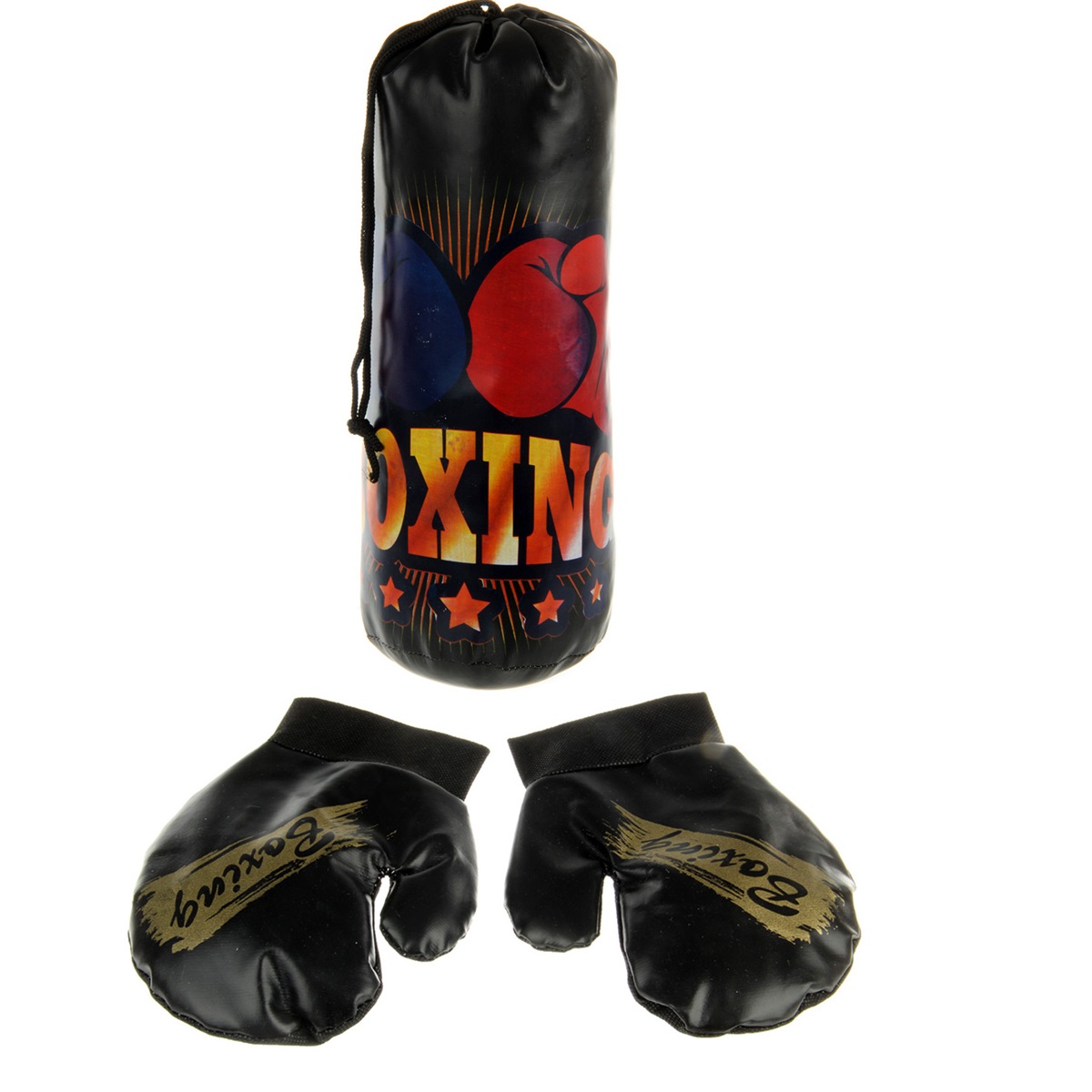 Боксерская груша Veld Co с перчатками - фото 1