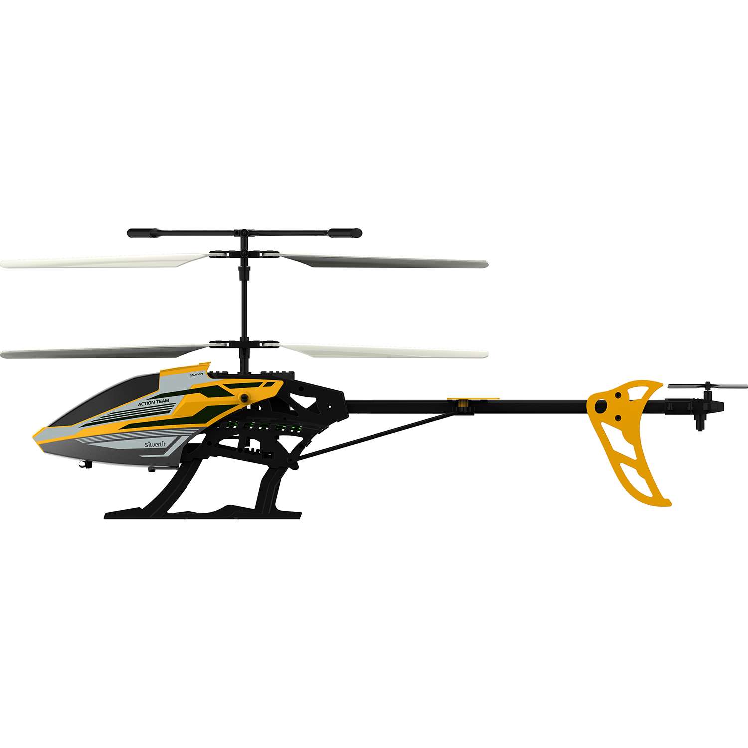 Вертолет Silverlit для улицы Желтый - фото 2