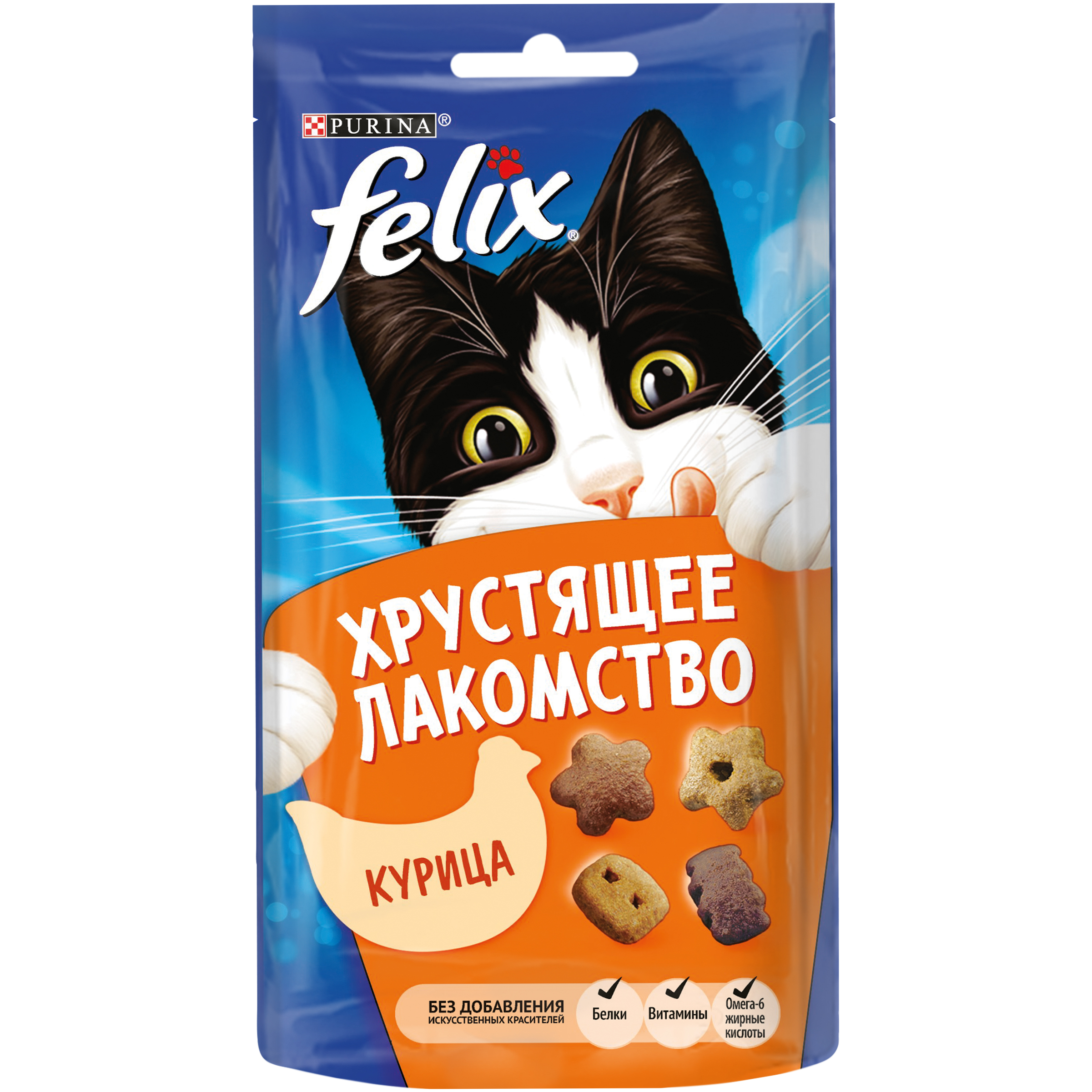 Лакомство для кошек Felix 0.09 кг курица - фото 1