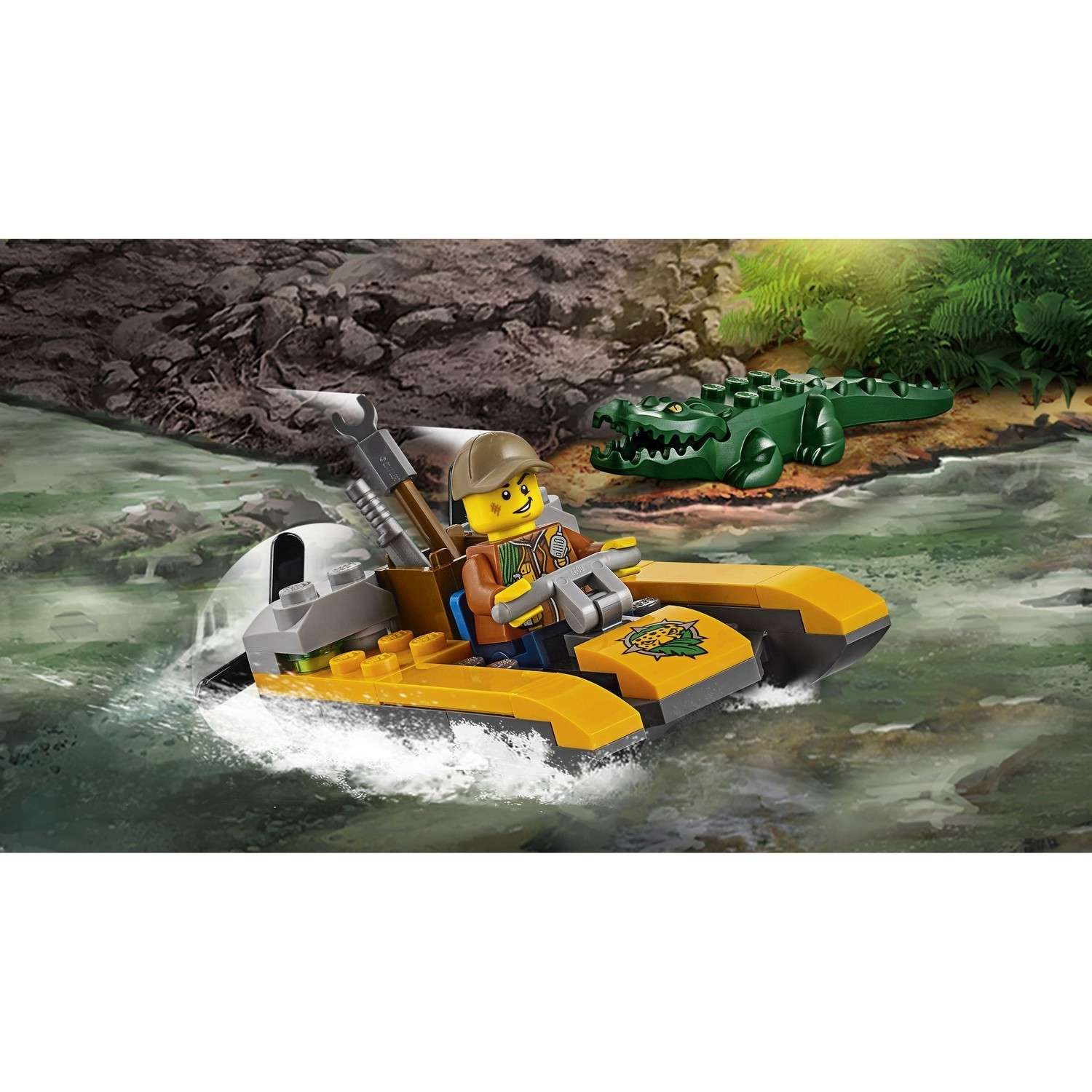 Конструктор LEGO City Jungle Explorers Набор «Джунгли» для начинающих (60157) - фото 5