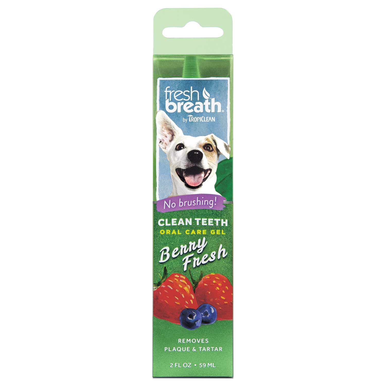 Гель для чистки зубов собак TropiClean ягодный 59мл - фото 1