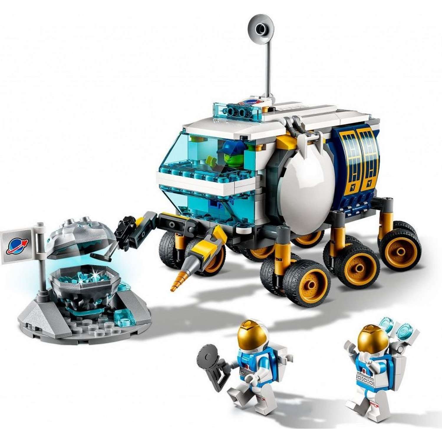 Конструктор LEGO City Space Луноход блочный - фото 3