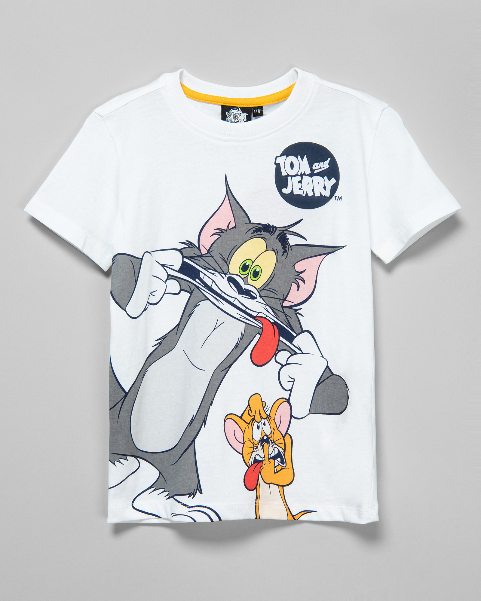 Футболка Tom and Jerry цвет белый W23LC5-F5G6295kb-00 купить по цене 399 ₽  в интернет-магазине Детский мир