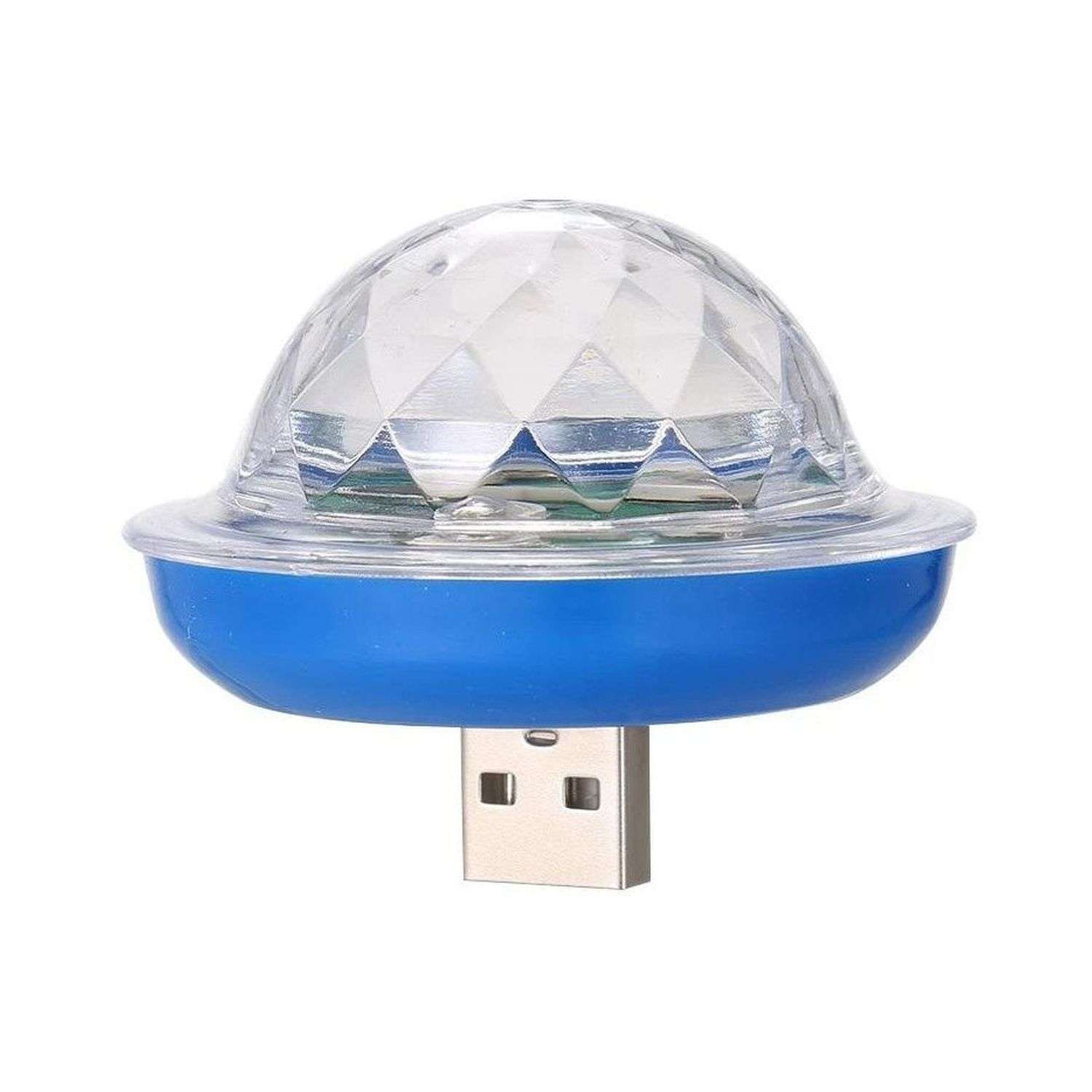 Светодиодная лампа USB NPOSS синяя - фото 1