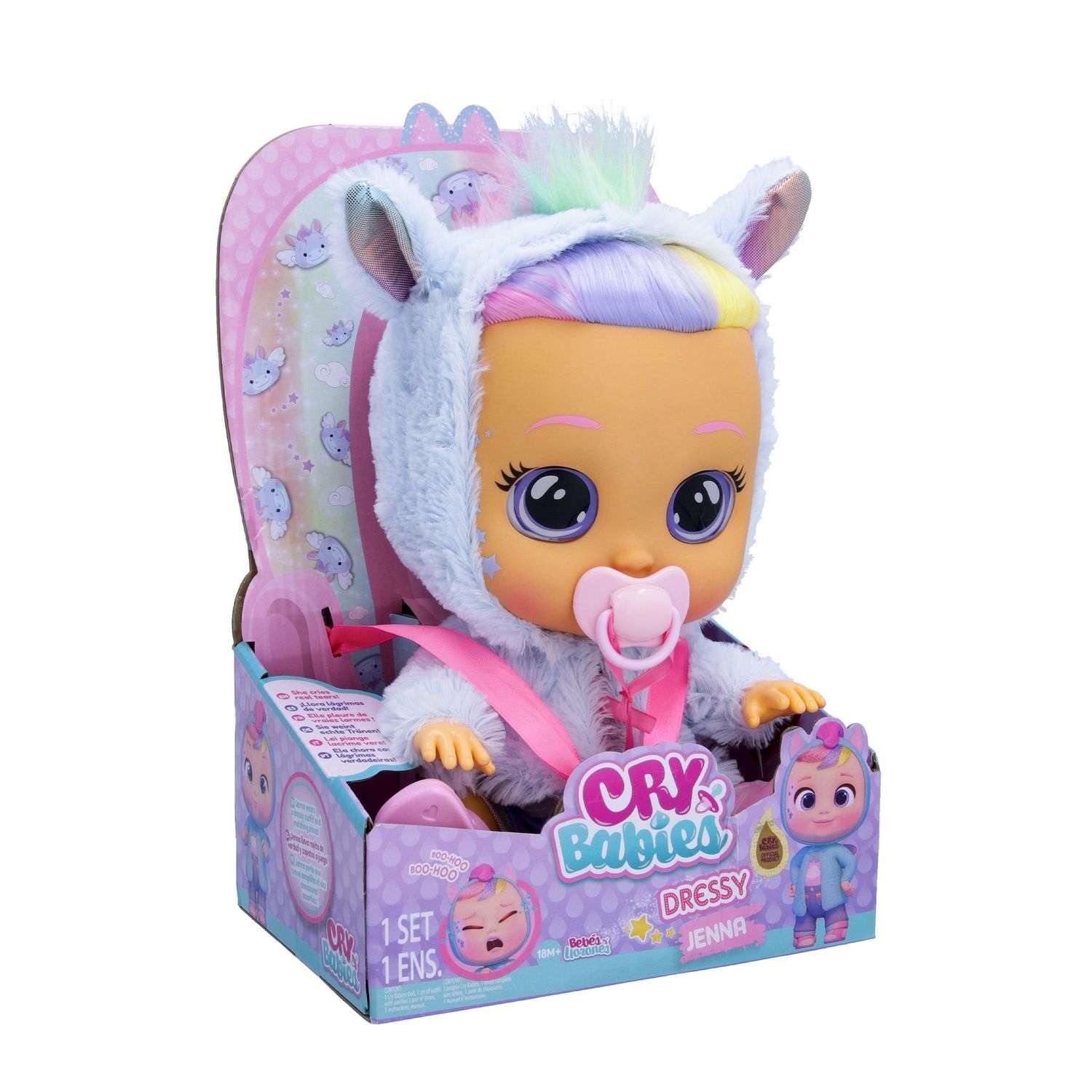 Игрушка Cry Babies Кукла Дженна Fantasy интерактивная плачущая 40951 40951 - фото 1