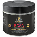 Аминокислота BCAA 2:1:1 WowMan WMNN1036 комплекс аминокислот 30 порций Вкус клубника