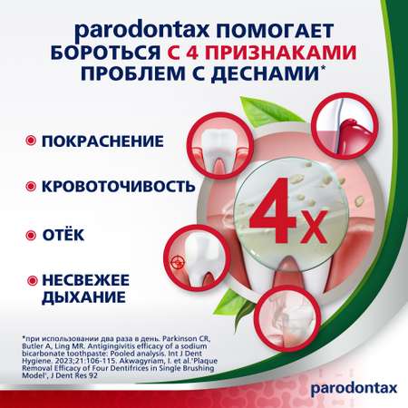 Зубная паста Parodontax Экстракты трав 75мл