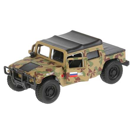 Машина Технопарк Hummer H1 Пикап военный инерционная 272078