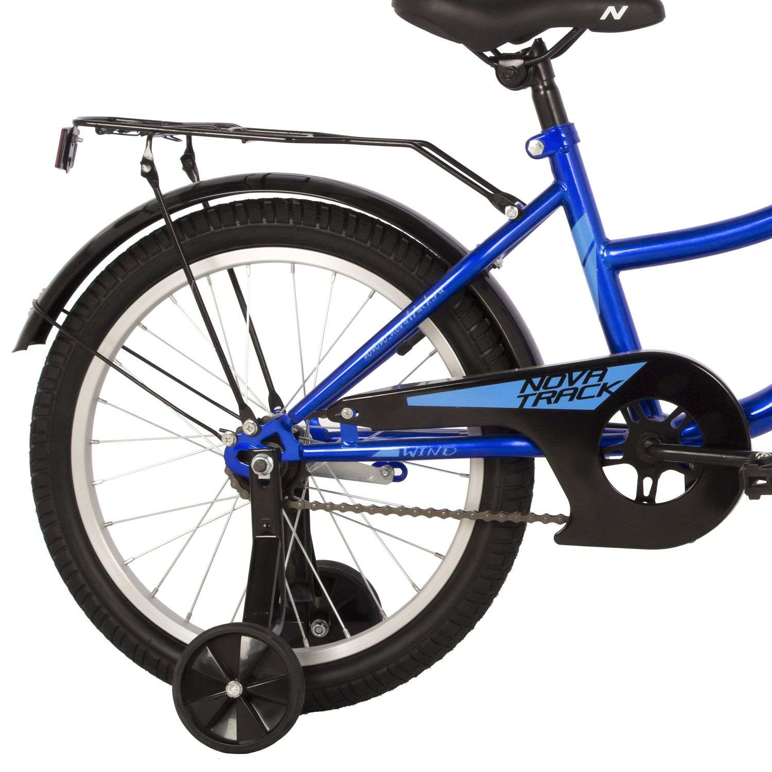 Велосипед 18 WIND NOVATRACK синий - фото 5