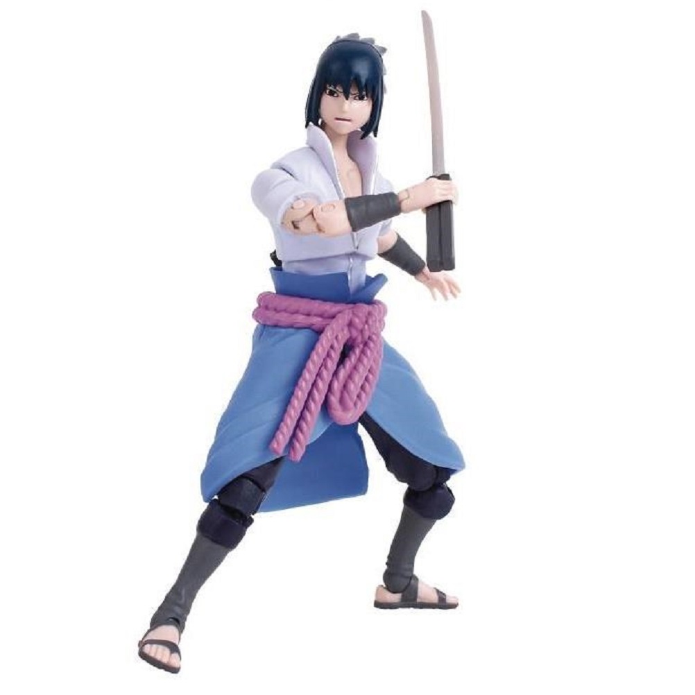 Подвижная фигурка BST AXN Саске Учиха Action Figure Sasuke Uchiha купить по  цене 1599 ₽ в интернет-магазине Детский мир