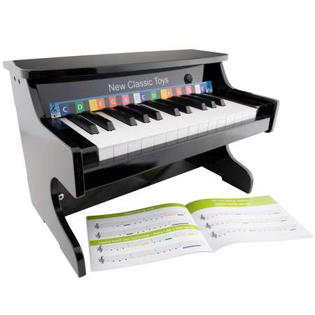 Пианино New Classic Toys 25 клавиш черное