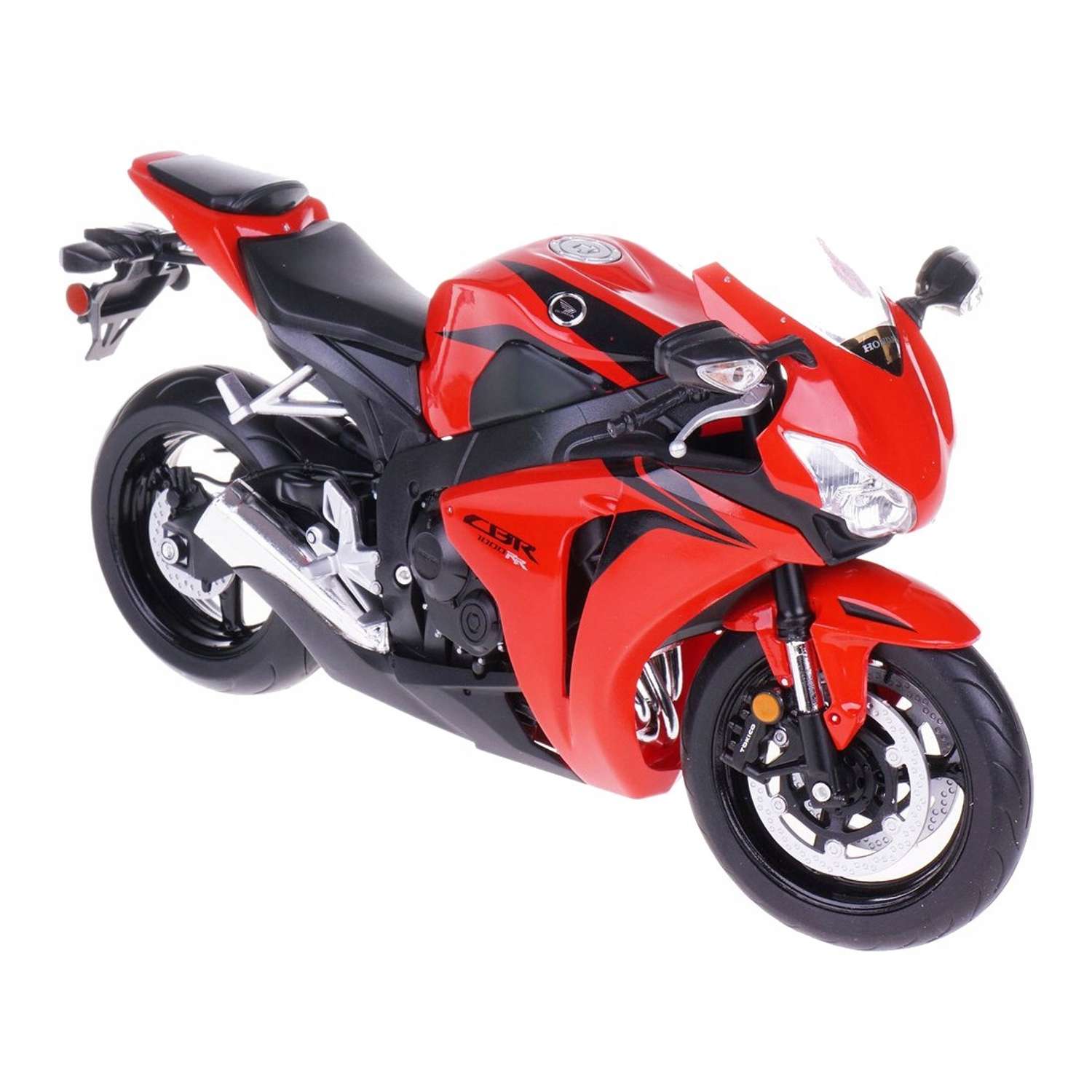 Мотоцикл WELLY 1:10 Honda CBR 1000 RR 2009 красный 62804W - фото 1