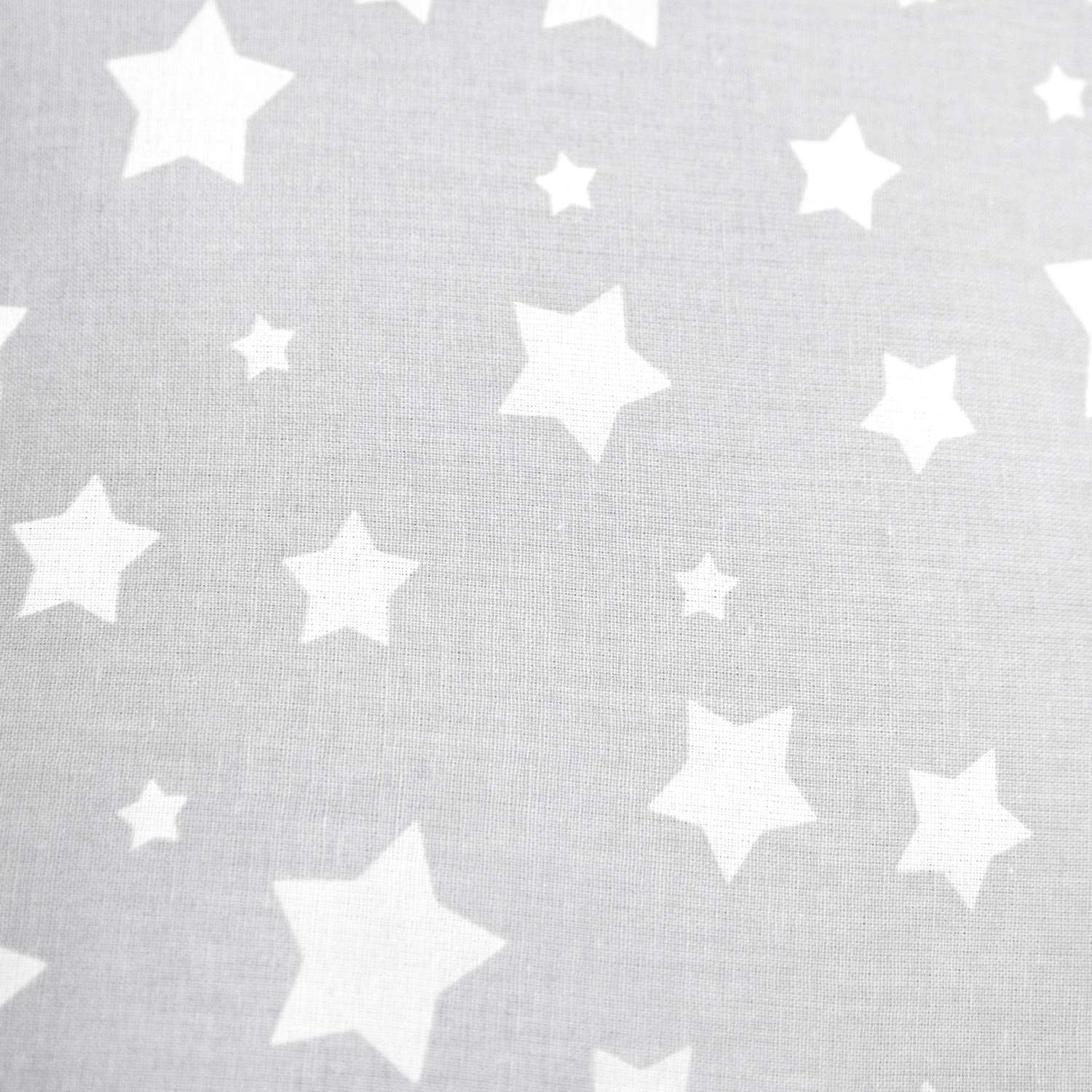 Подушка AmaroBaby для беременных U-образная 340х35 см Звездочка серый - фото 7