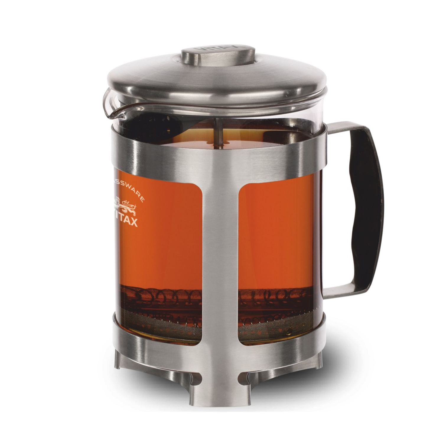 Френч-пресс Vitax объемом 0.6 литра для заваривания чая и приготовления молотого кофе - фото 1