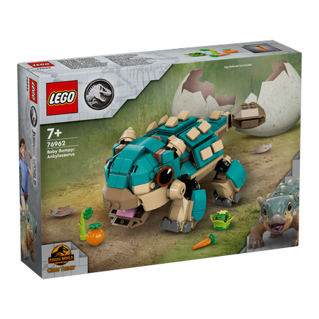 Конструктор LEGO Jurassic world Бэби Бампи: Анкилозавр 76962