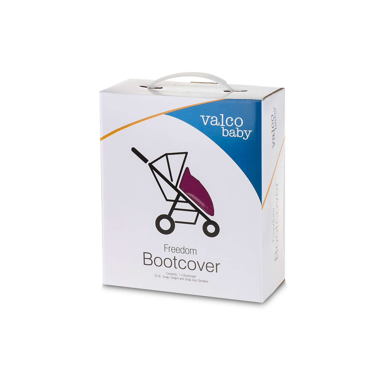Накидка на ножки Valco Baby к коляске Snap Duo Trend цвет: Wine 0098 - фото 2