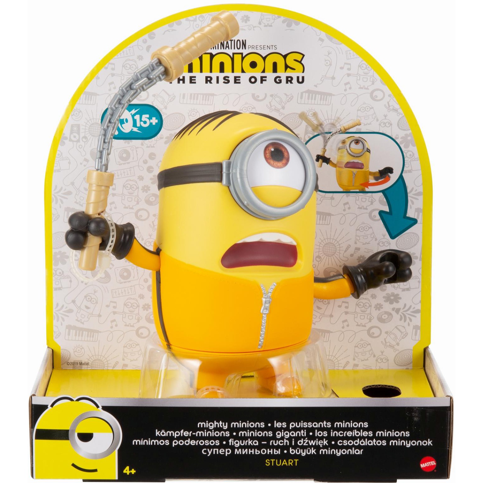 Фигурка Minions Суперминьоны Стюарт большая GMF22 - фото 2