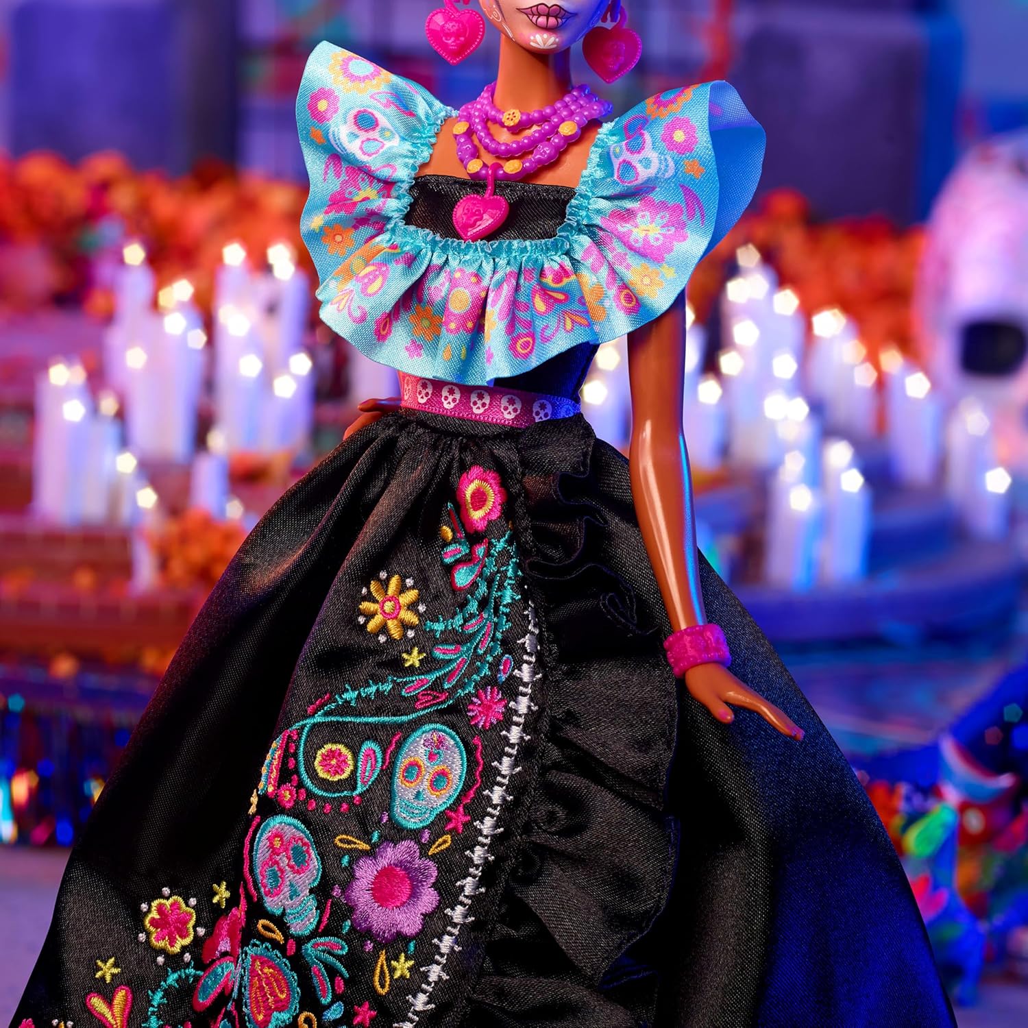 Кукла модельная Barbie Dia de Muertos HRM72 - фото 3