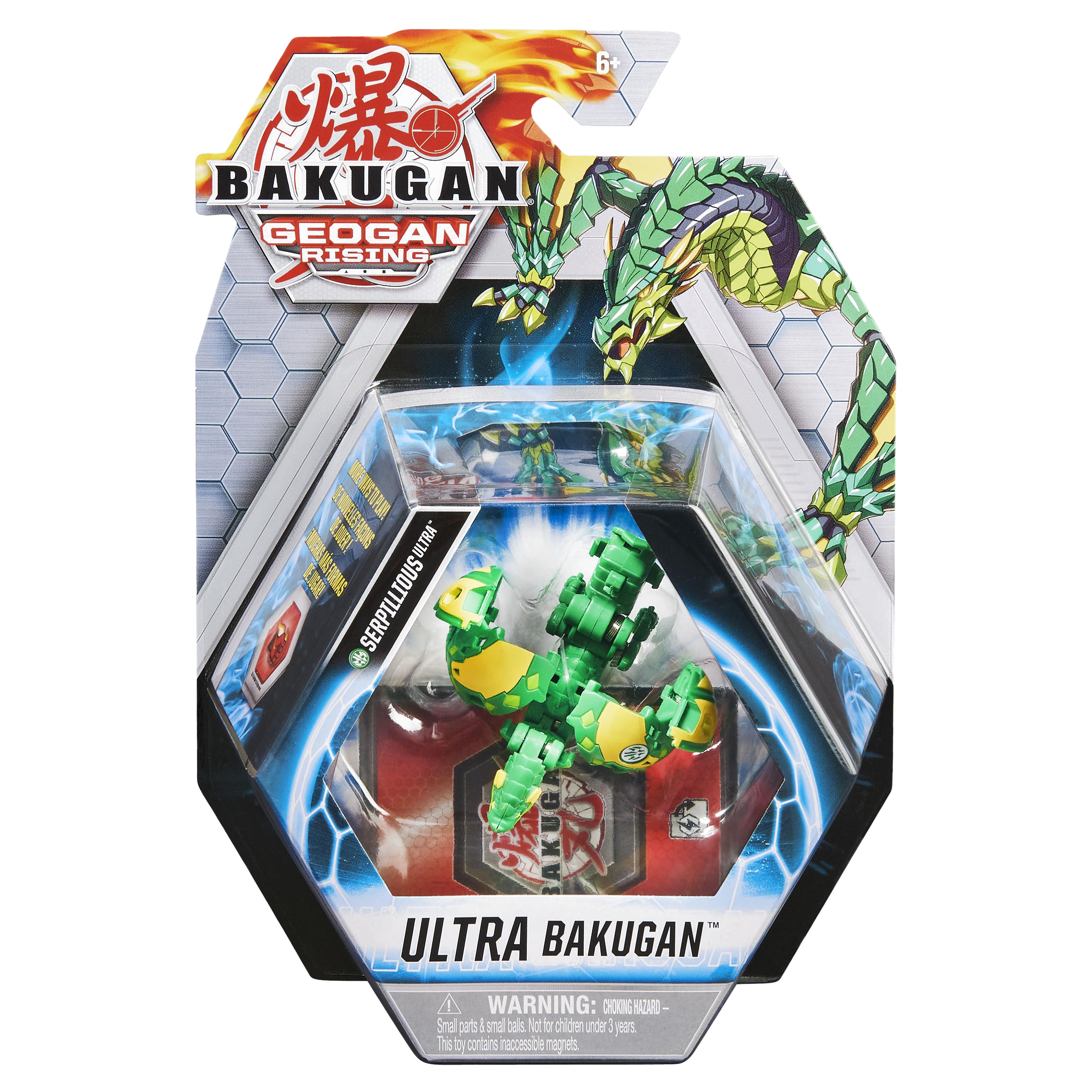 Фигурка-трансформер Bakugan S3 Ультра Smaug Green 6061538/20132923 - фото 5