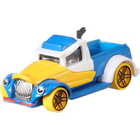 Машинка Hot Wheels Character cars Дональд Дак FYV94