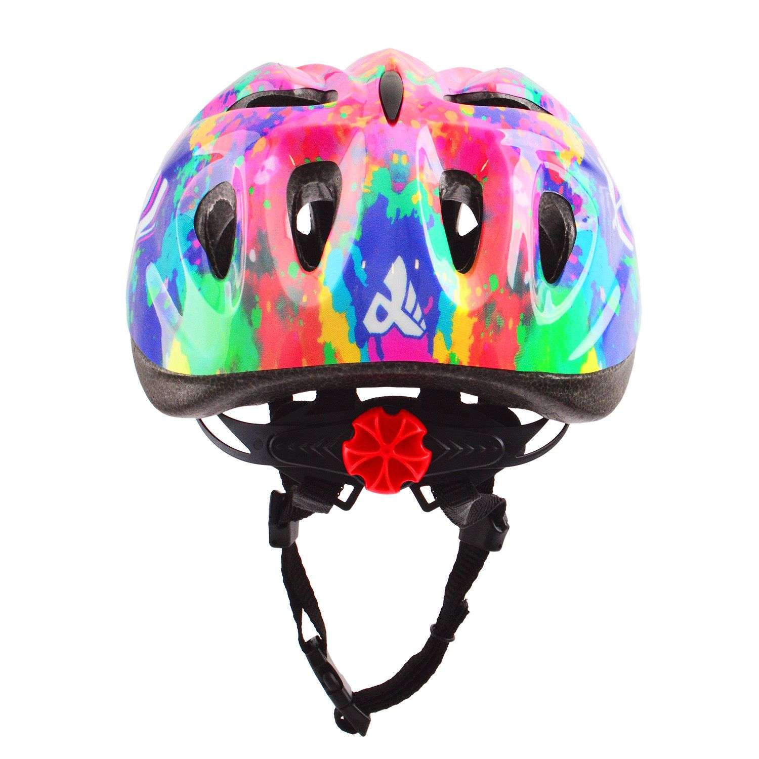 Шлем детский RGX Happy розовый с регулировкой размера (50-57) - фото 4
