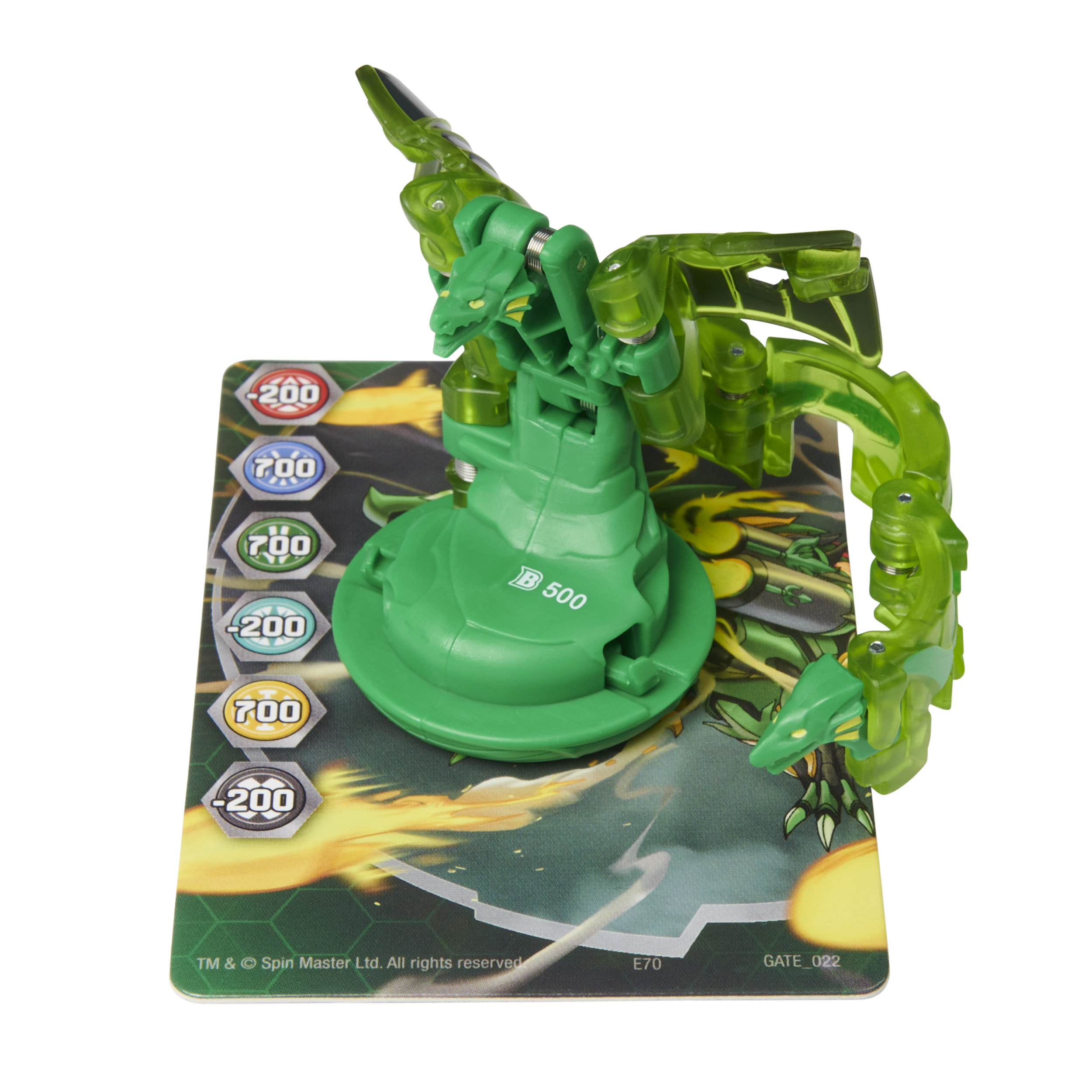 Фигурка-трансформер Bakugan Сезон 3 Геоган Amphibaen Green 6061007 - фото 2