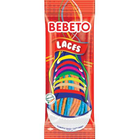 Мармелад жевательный Bebeto Laces 75г