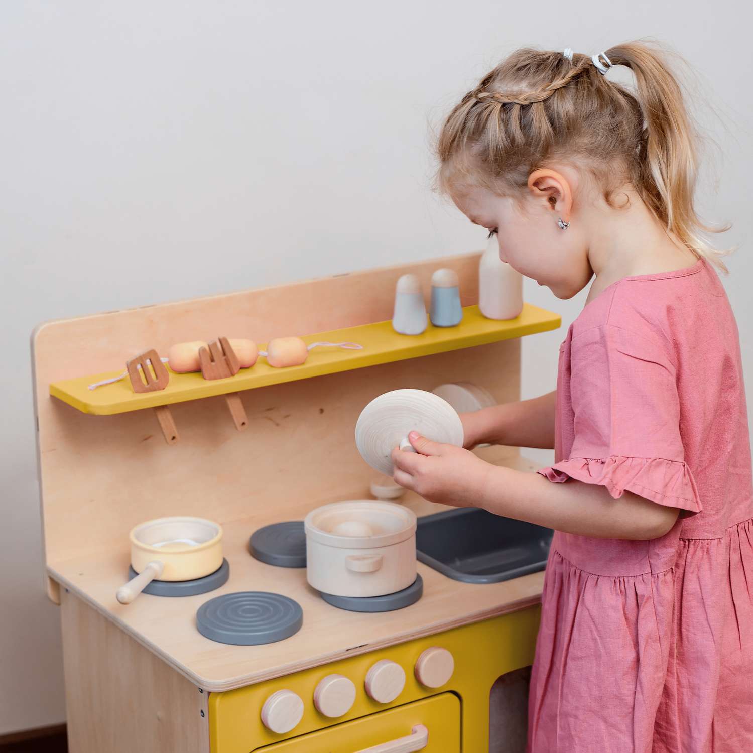 Кухня детская деревянная tioTeo детям Medium - фото 9