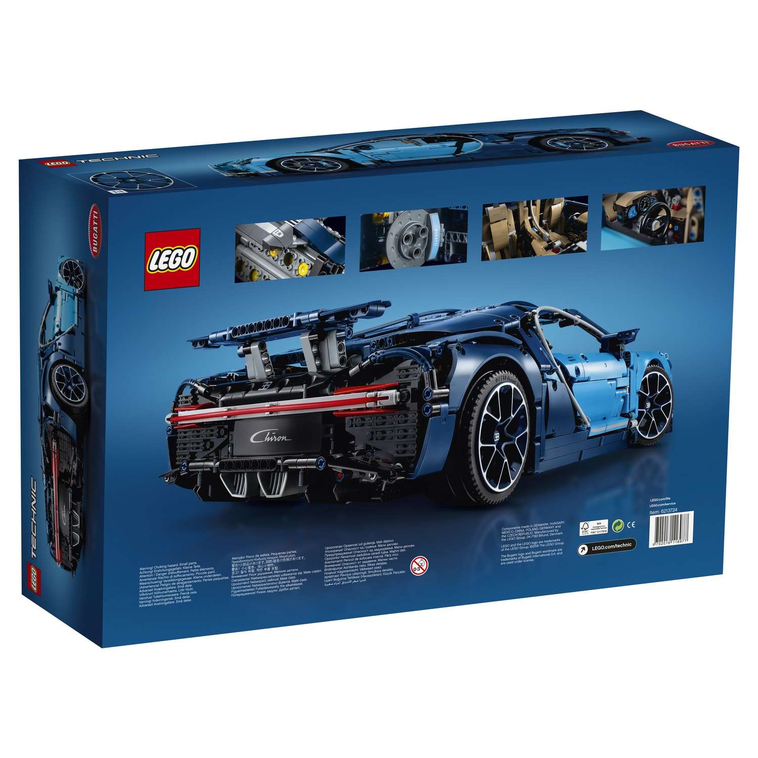 Конструктор LEGO Technic Bugatti Chiron 42083 - фото 3