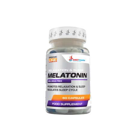 БАД для сна WESTPHARM Melatonin 3мг 60 капсул