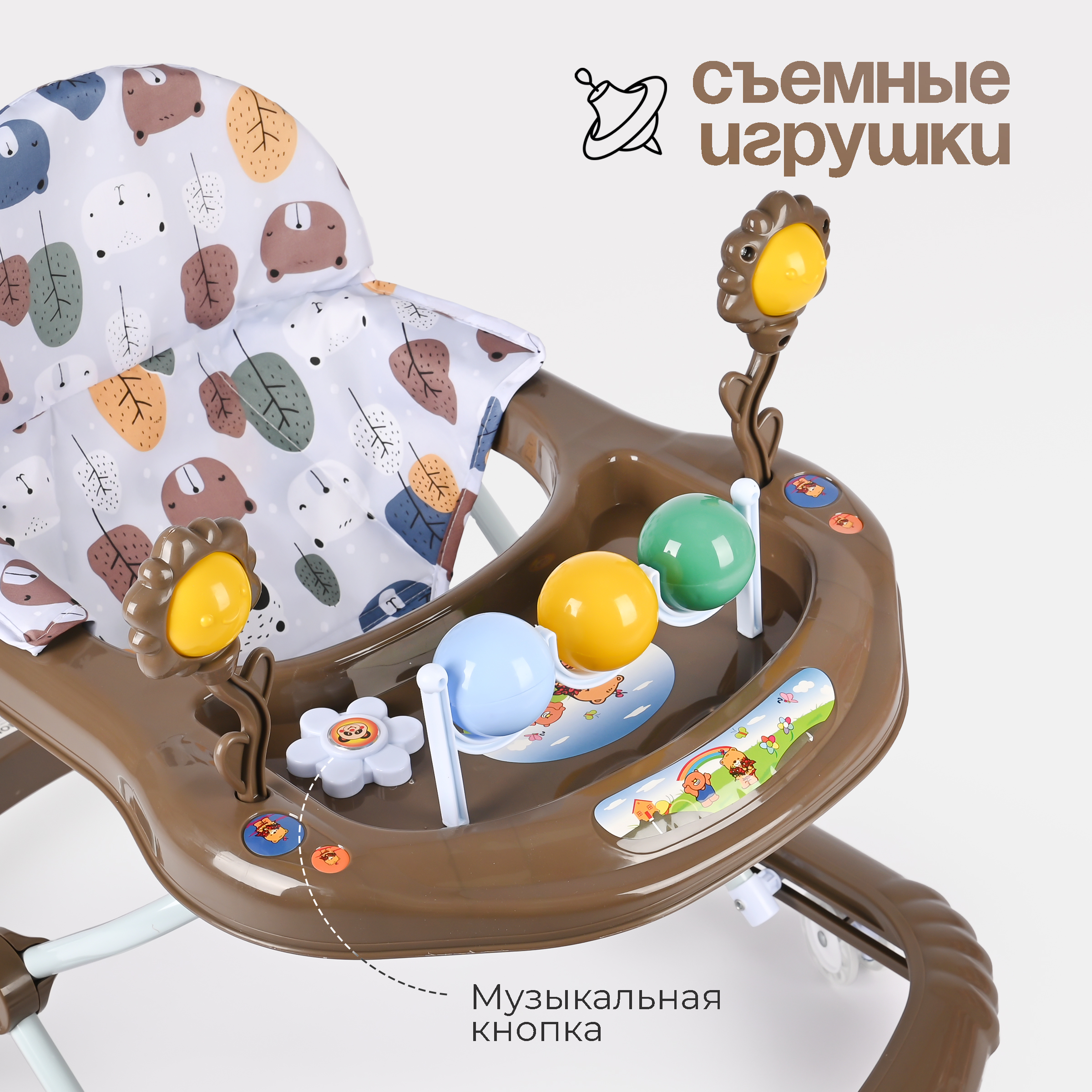 Детские ходунки Tomix Little travel - фото 2