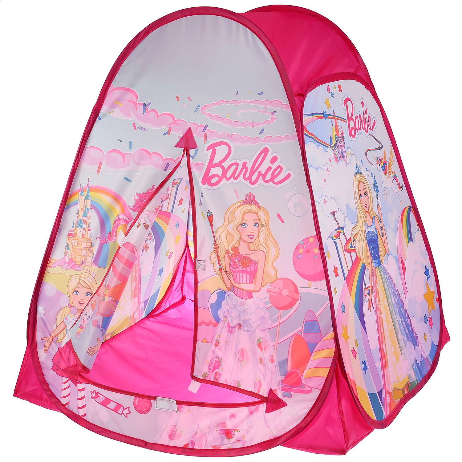 Палатка Играем Вместе Детская игровая Барби 279975 - фото 1
