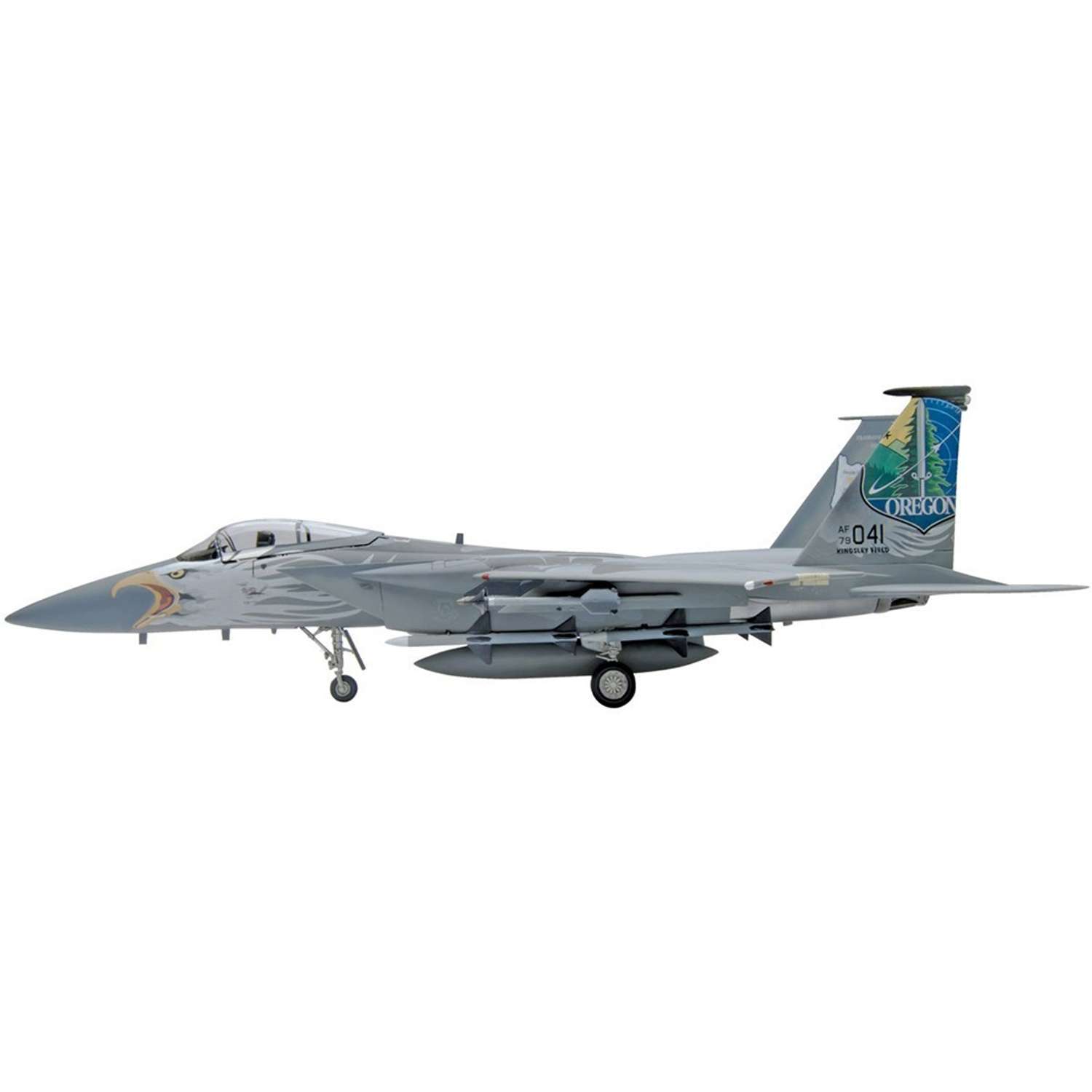 Сборная модель Revell Истребитель McDonnell Douglas F-15C Eagle 15870 - фото 1