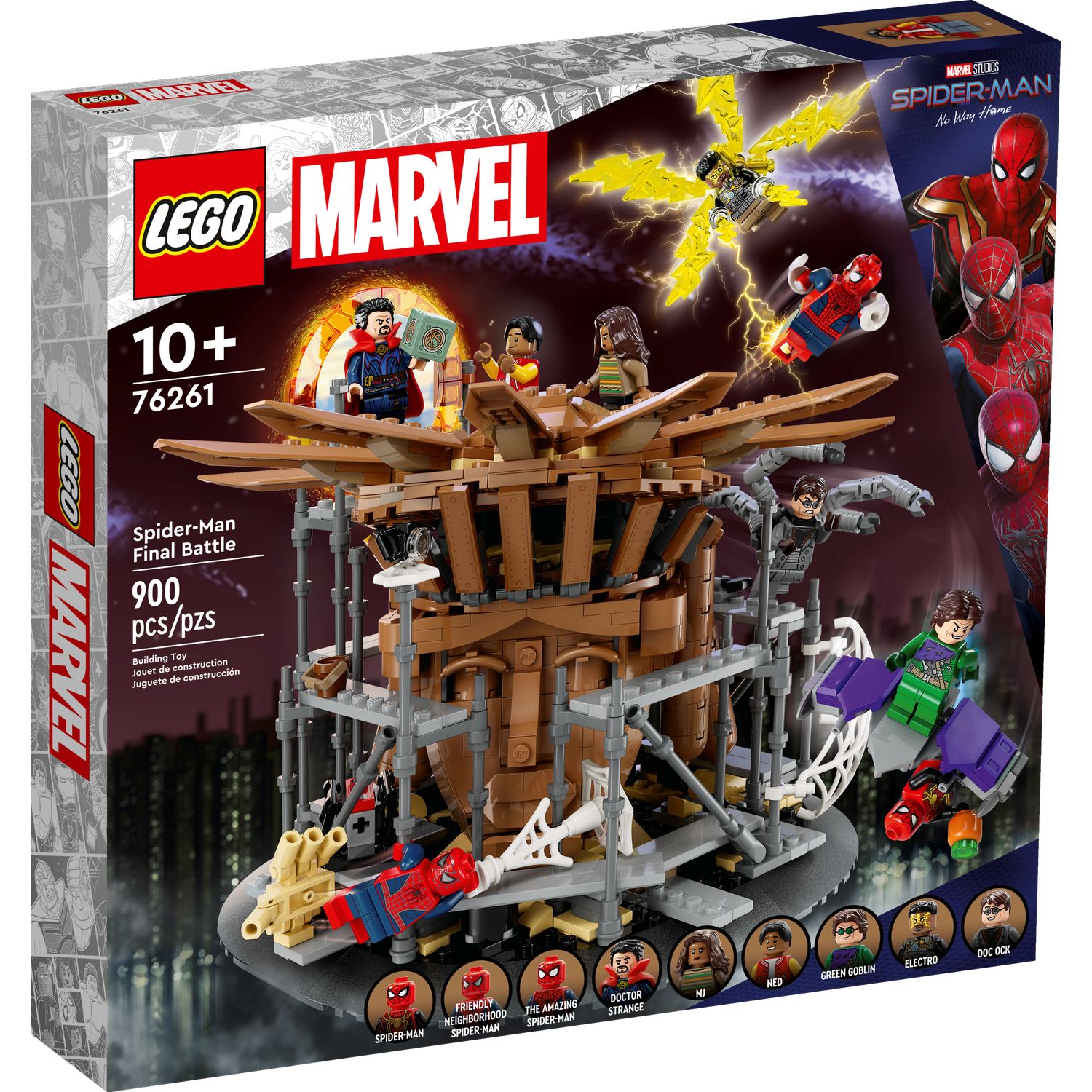 Конструктор LEGO Marvel Spider-Man Final Battle 76261 купить по цене 12299  ₽ в интернет-магазине Детский мир