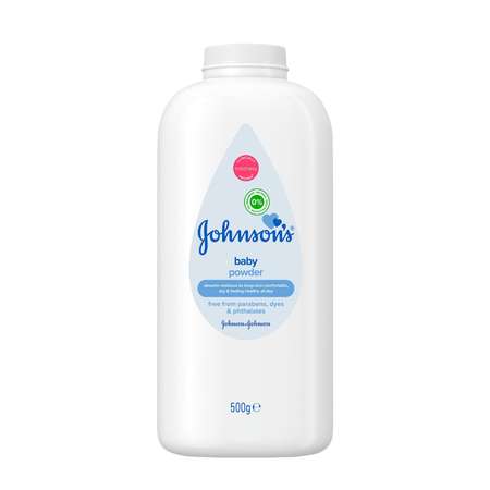 Присыпка для новорожденных Johnsons под подгузник 500г