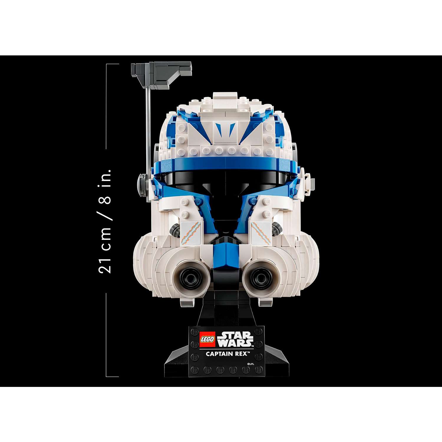Конструктор LEGO SW Шлем капитана Рекса 75349 - фото 2