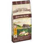 Корм для собак Country Farms Grain Free с курицей 11кг