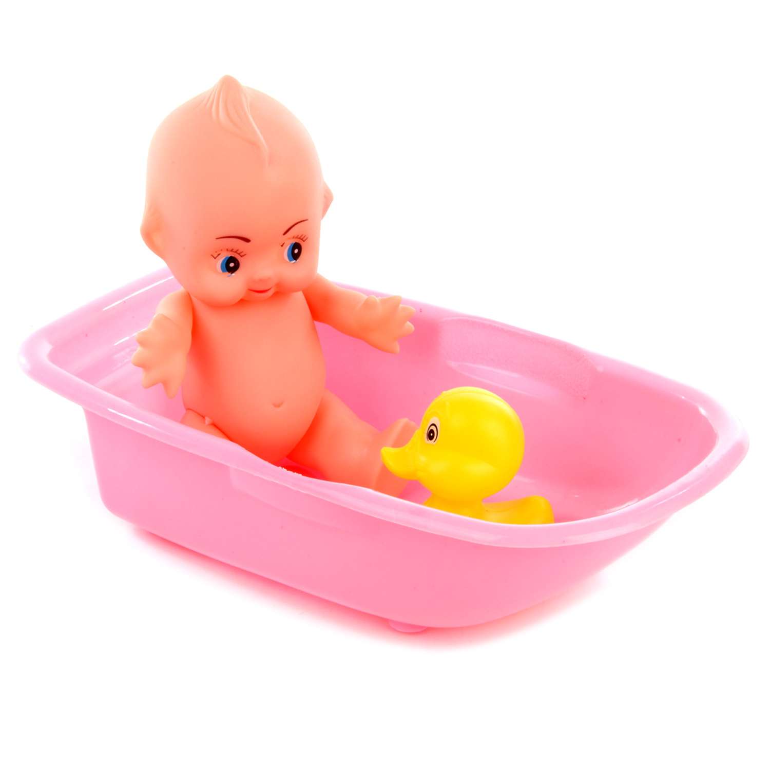 Кукла пупс Veld Co с ванной и уточкой 126355 - фото 1