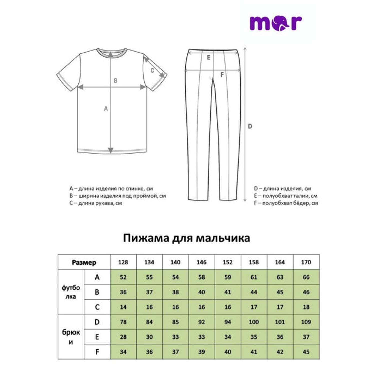 Пижама MOR TS9-4-7181/бордовый-серо-черный - фото 4
