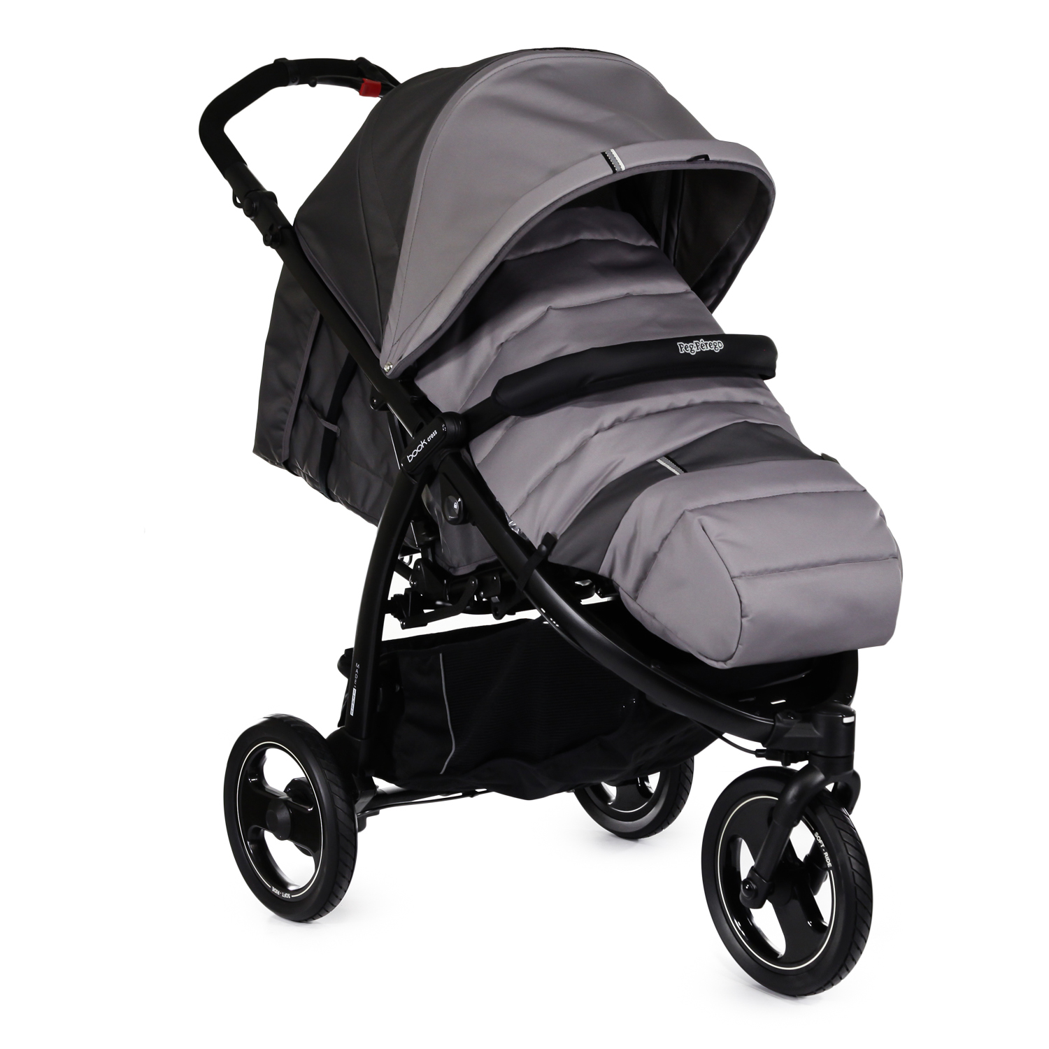 Коляска прогулочная Peg-Perego Book Cross Classic Grey - фото 1