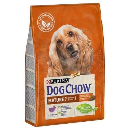 Корм для собак Dog Chow Mature с ягненком 2.5кг