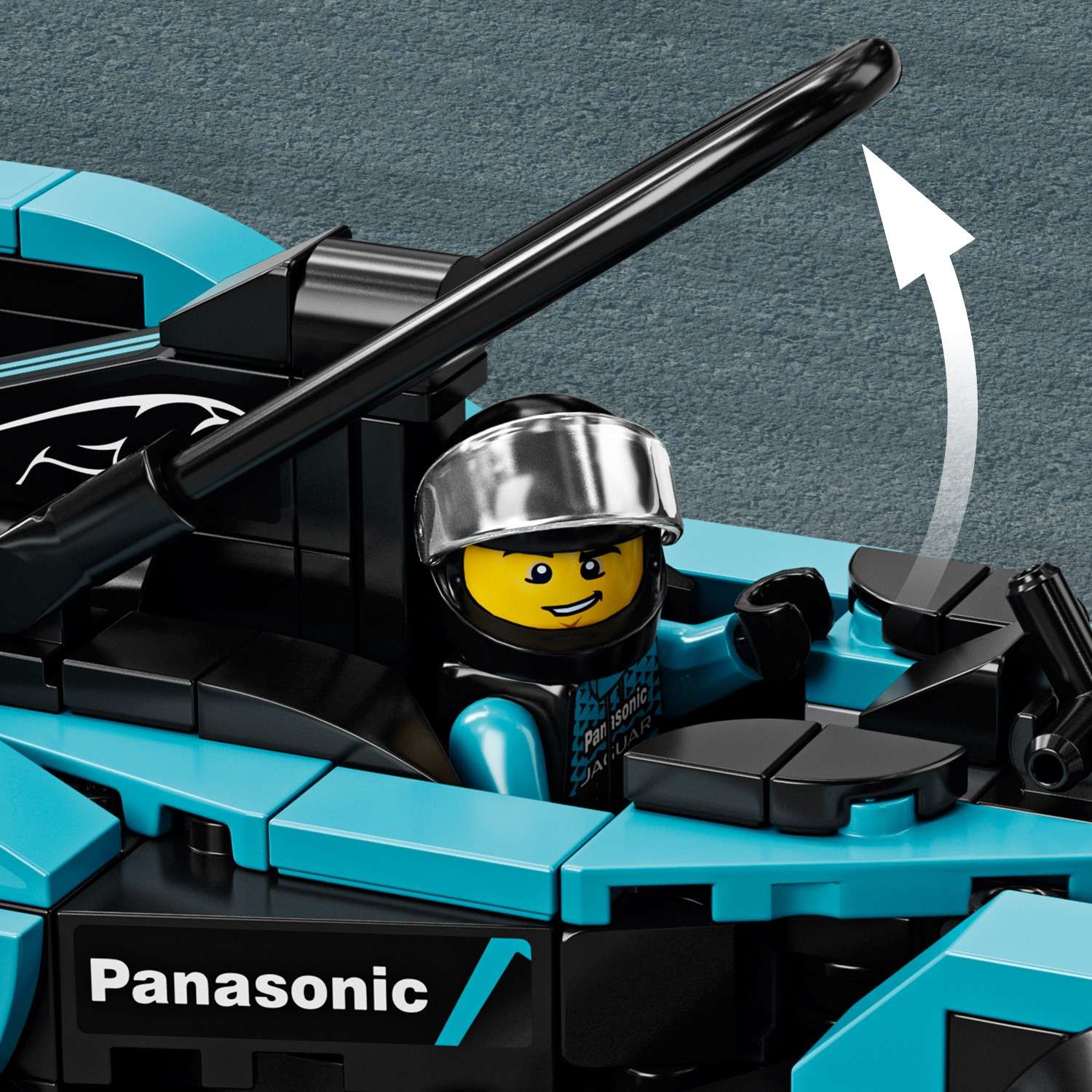Конструктор LEGO Speed Champions Formula E Panasonic Jaguar Racing GEN2 car Jaguar I-Pace eTrophy 76898 - фото 11