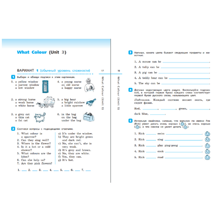 Пособие Просвещение Английский язык Контрольные работы 3 класс