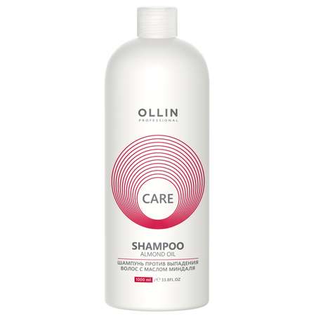 Шампунь Ollin CARE против выпадения волос с маслом миндаля 1000 мл