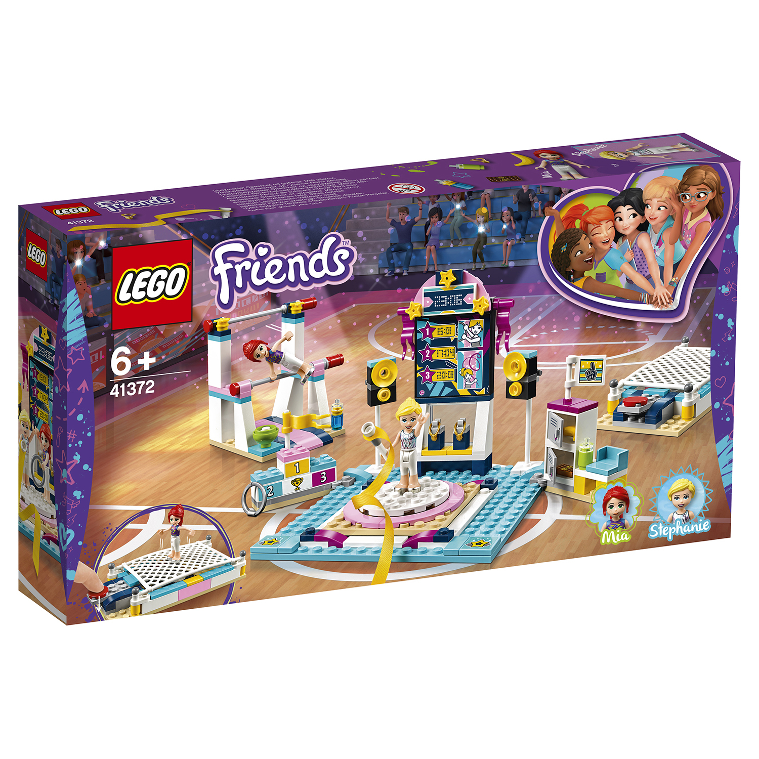 Конструктор LEGO Friends Занятие по гимнастике 41372 купить по цене 999 ₽ в  интернет-магазине Детский мир