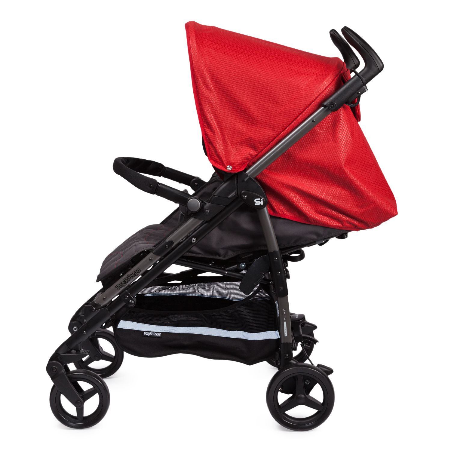 Прогулочная коляска Peg-Perego Si Completo Bloom Red - фото 4